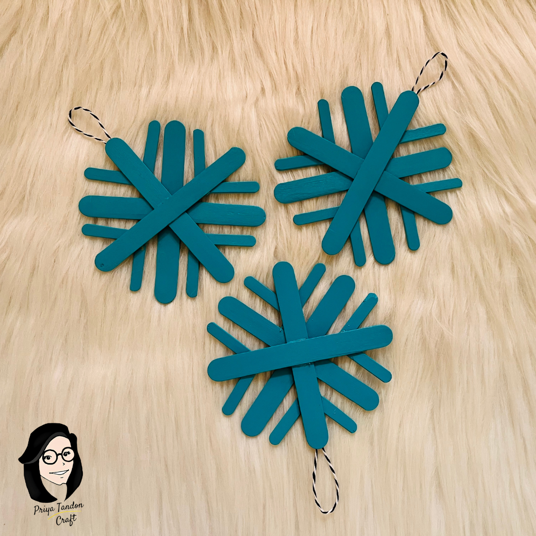 Snow Flake Wall Hanging For Christmas