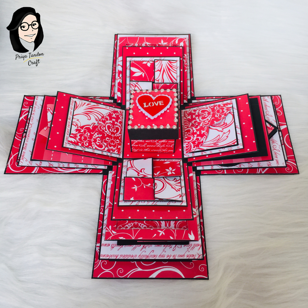 Handmade Valentine’s Day Special Handmade Explosion Box