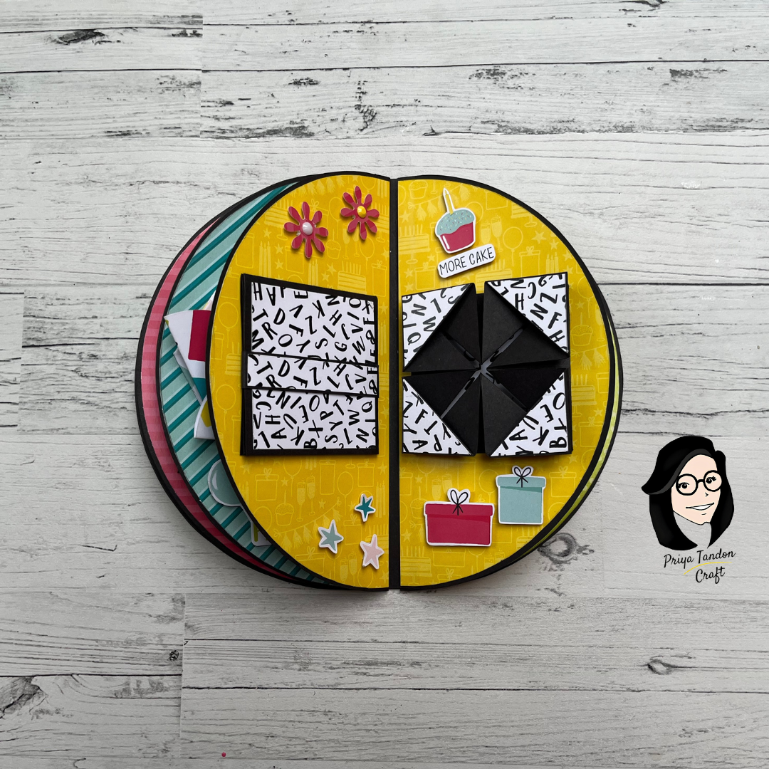 Circular Birthday Scrapbook