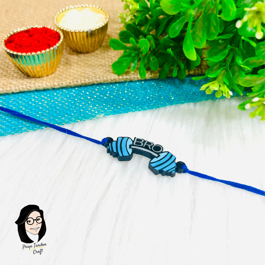 'GYM Bro' Rakhi For Gym Lovers (Fridge Magnet)