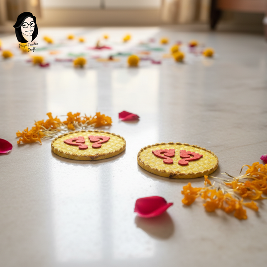 Maa Lakshmi Charan Paduka for Diwali Decor