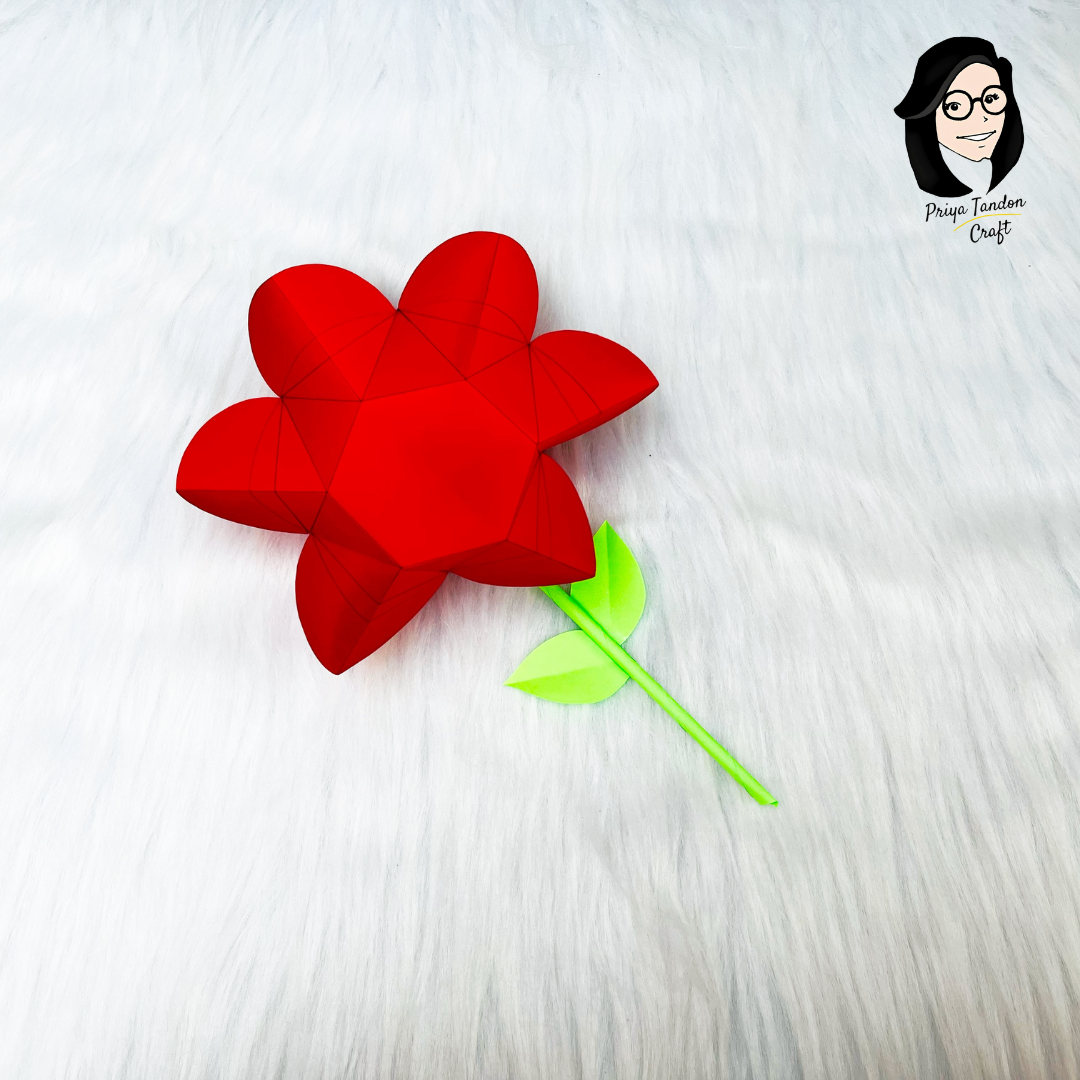 Flower Envelope Gift for Valentine's Day