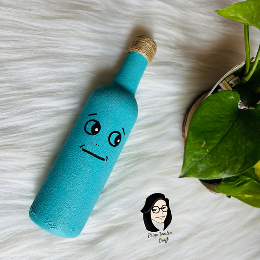 Hand-Painted Emoji Bottle