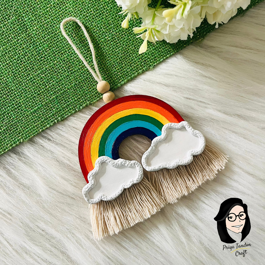 Rainbow Wall Hanging for Home Decor