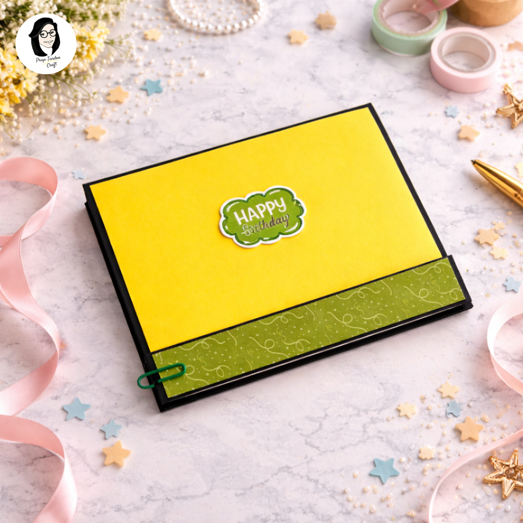 3D Pop-Up Birthday Card - Best Wishes!