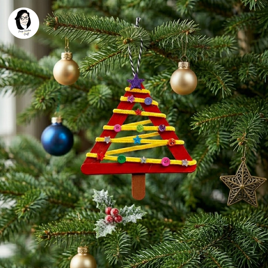 Christmas Tree Hangings For Home Decoration (Set of 2)