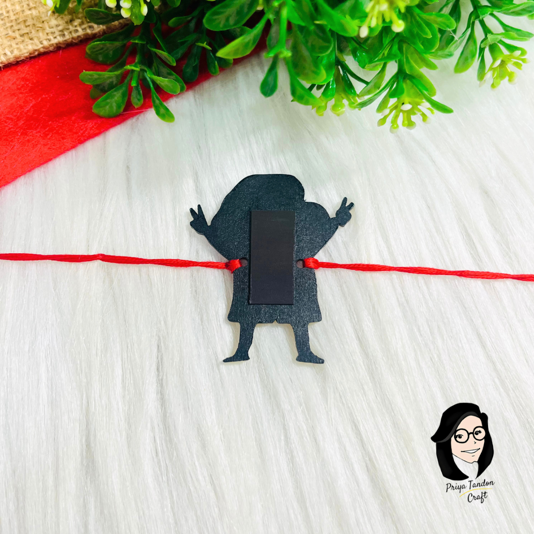 Handmade Shinchan Rakhi (Fridge Magnet)