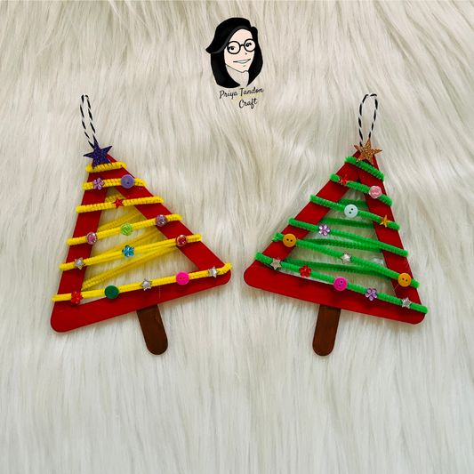 Christmas Tree Hangings For Home Decoration (Set of 2)