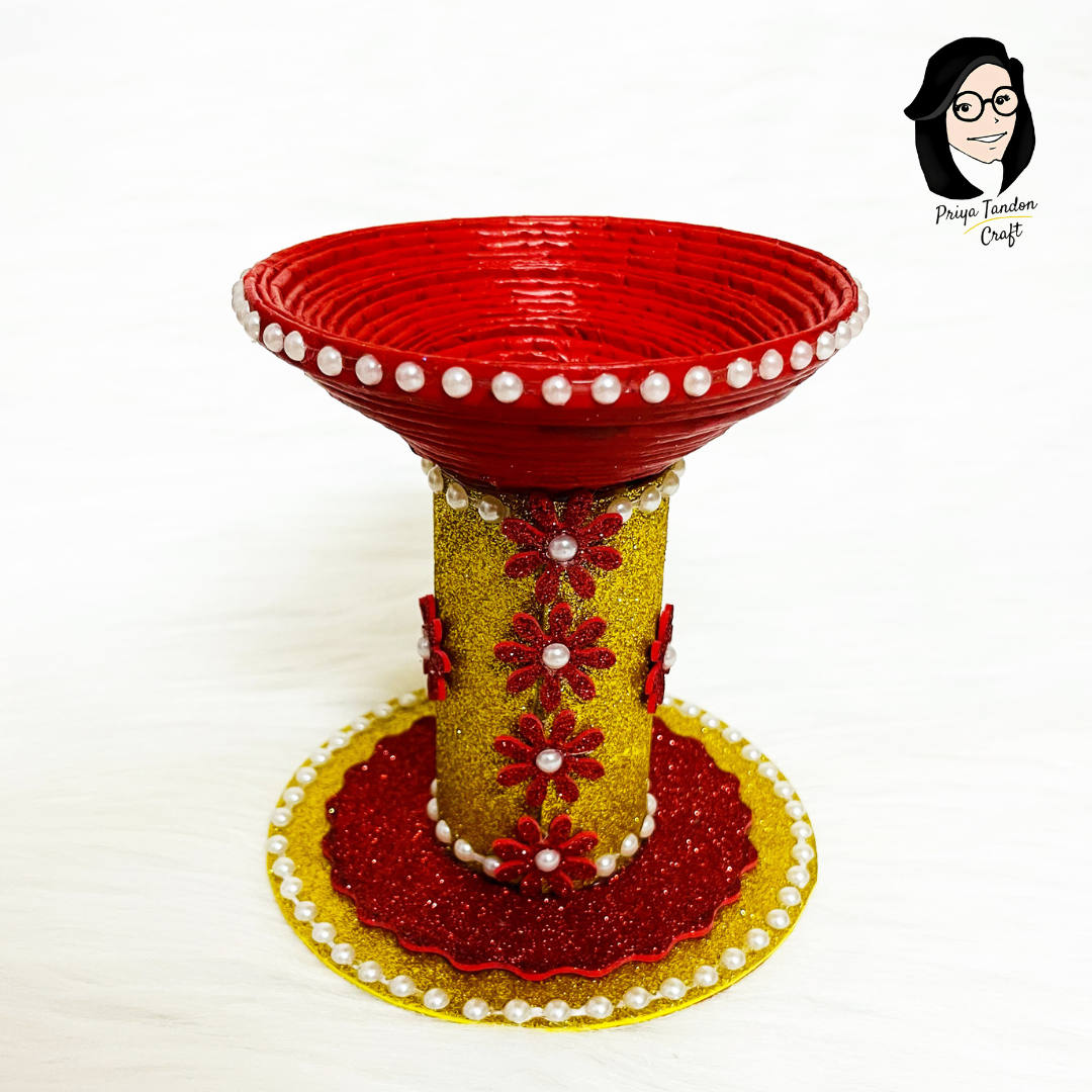 Handmade Diwali Diya Holder